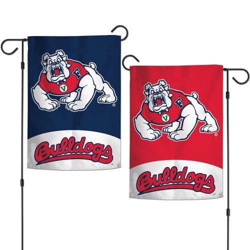 Fresno State Garden Flag 2 Sided Bulldogs heartlandflags