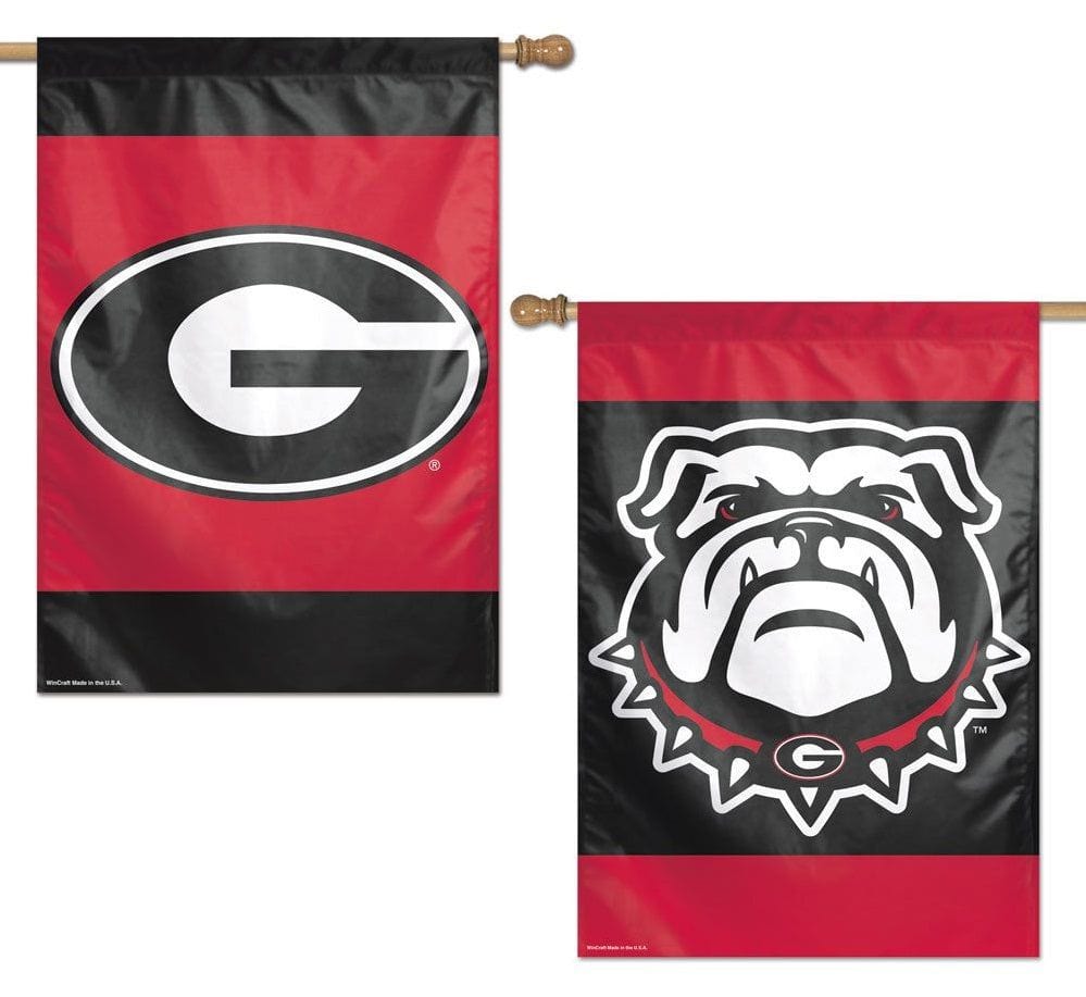 Georgia Bulldogs Banner 2 Sided House Flag heartlandflags