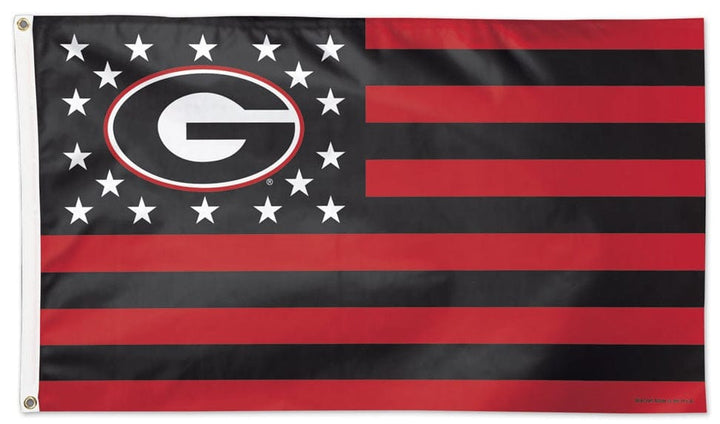 Georgia Bulldogs Flag 3x5 Americana Stars and Stripes heartlandflags