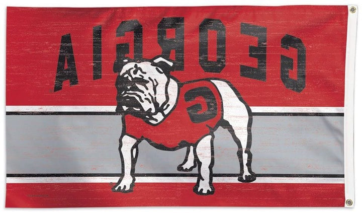 Georgia Bulldogs Flag 3x5 Throwback Vault Logo heartlandflags