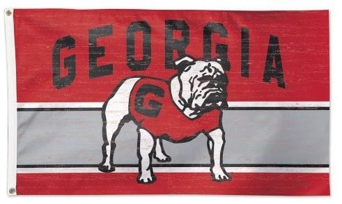 Georgia Bulldogs Flag 3x5 Throwback Vault Logo heartlandflags