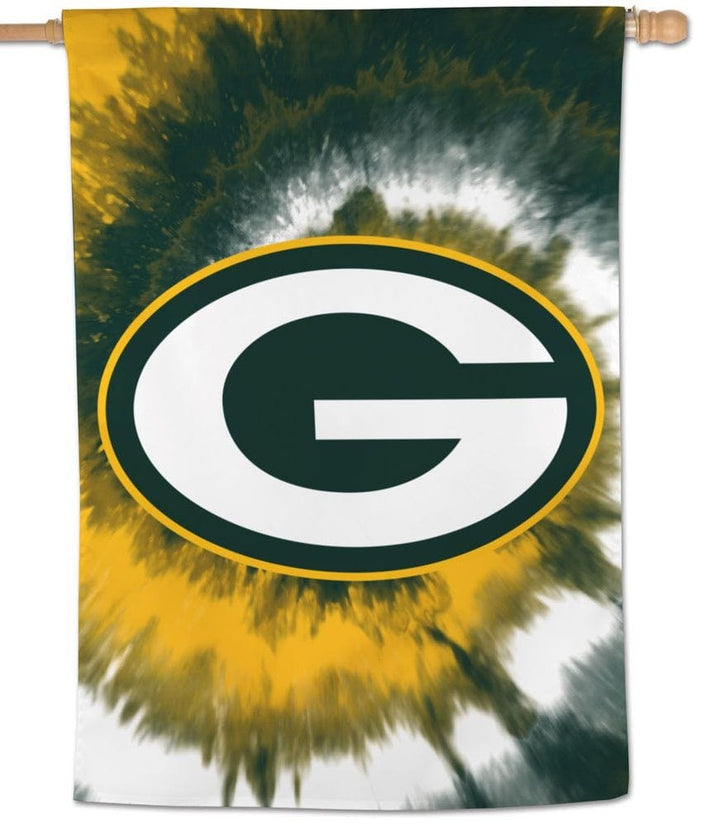 Green Bay Packers Flag Tie Dye Logo House Banner heartlandflags