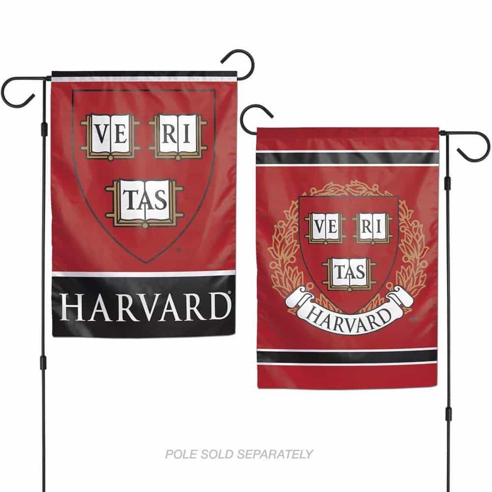 Harvard College Garden Flag 2 Sided heartlandflags