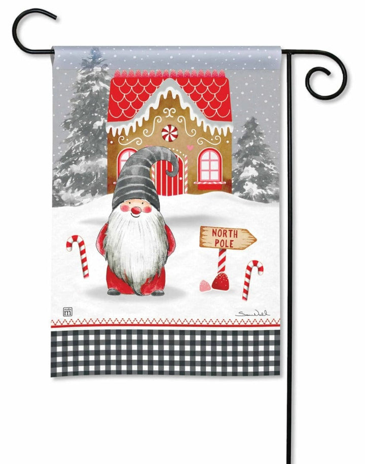 Holiday Gnome Christmas Garden Flag heartlandflags