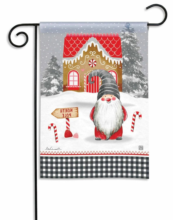 Holiday Gnome Christmas Garden Flag heartlandflags