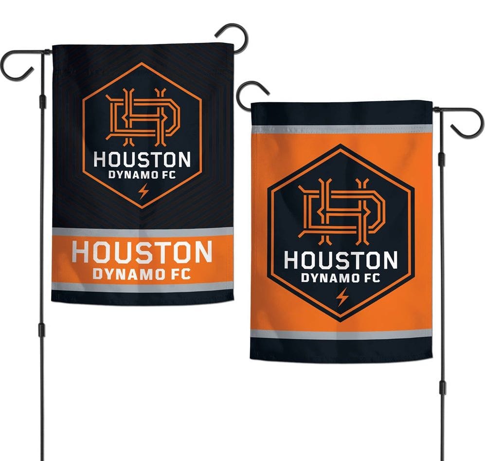 Houston Dynamo FC Garden Flag 2 Sided Soccer heartlandflags