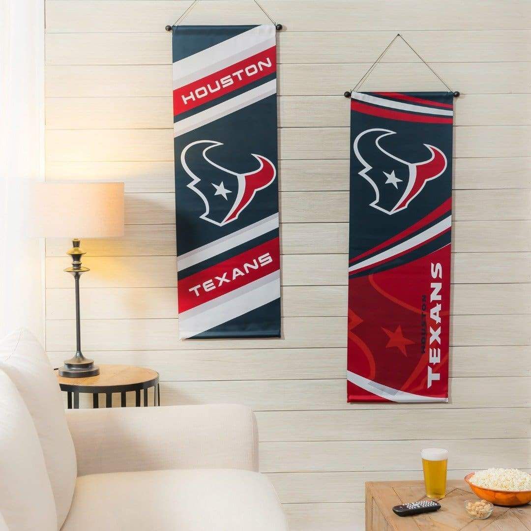 Houston Texans Flag 2 Sided Wall Banner with Dowell heartlandflags