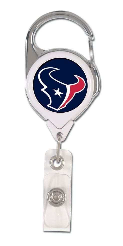 Houston Texans Reel Retractable 2 Sided Badge Holder heartlandflags