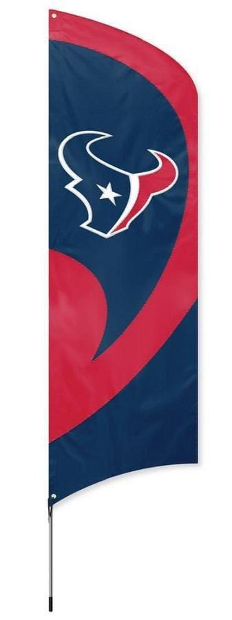 Houston Texans Tall Team Feather Flag with Flagpole heartlandflags