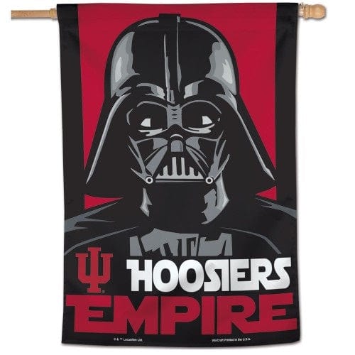 Indiana Hoosiers Empire Flag Star Wars House Banner Darth Vader heartlandflags