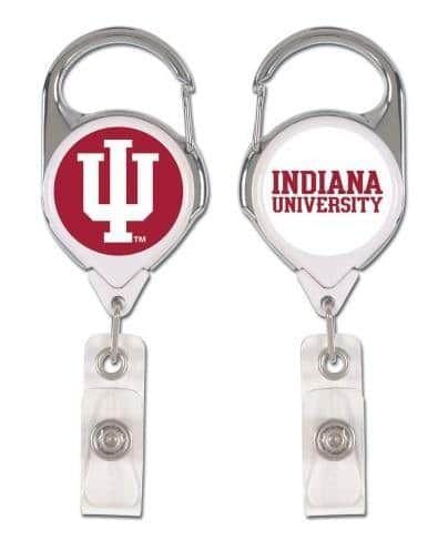 Indiana Hoosiers Reel 2 Sided Logo Badge Holder heartlandflags