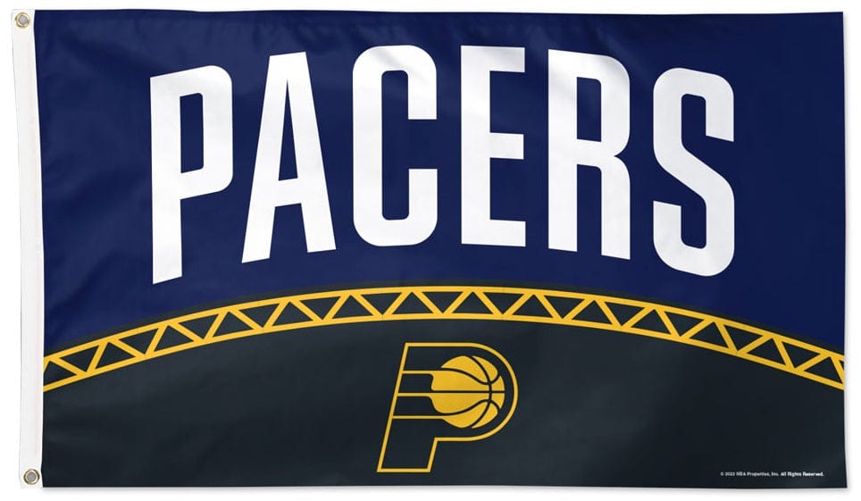 Indiana Pacers Flag 3x5 City Logo 2023 heartlandflags