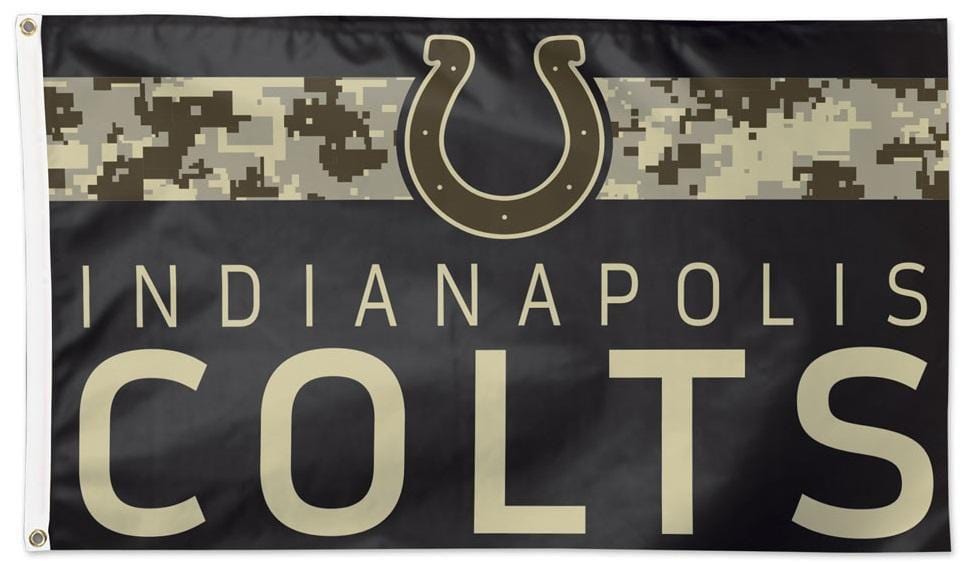 Indianapolis Colts Flag 3x5 Digi Camo heartlandflags