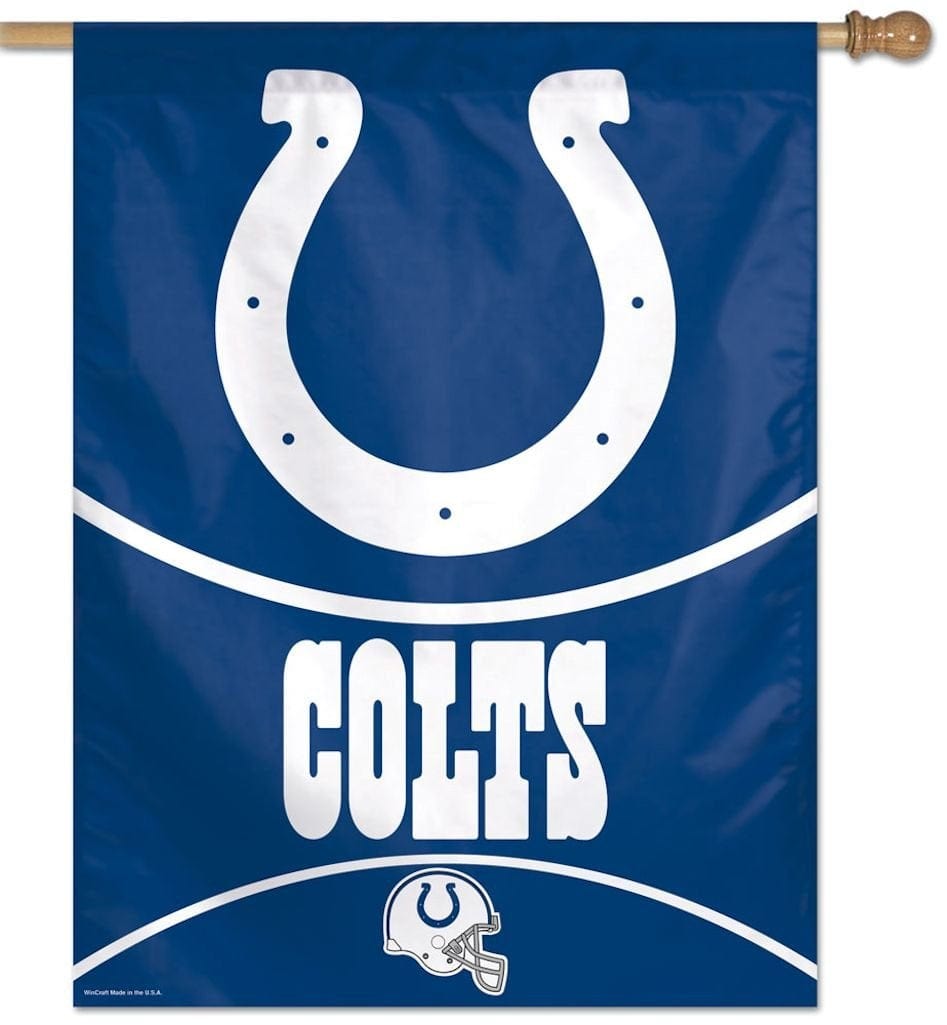 Indianapolis Colts Flag Vertical House Banner heartlandflags