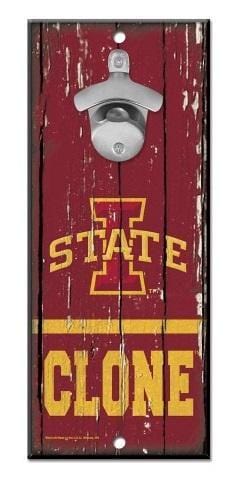 Iowa State Cyclones Bottle Opener I State Logo heartlandflags