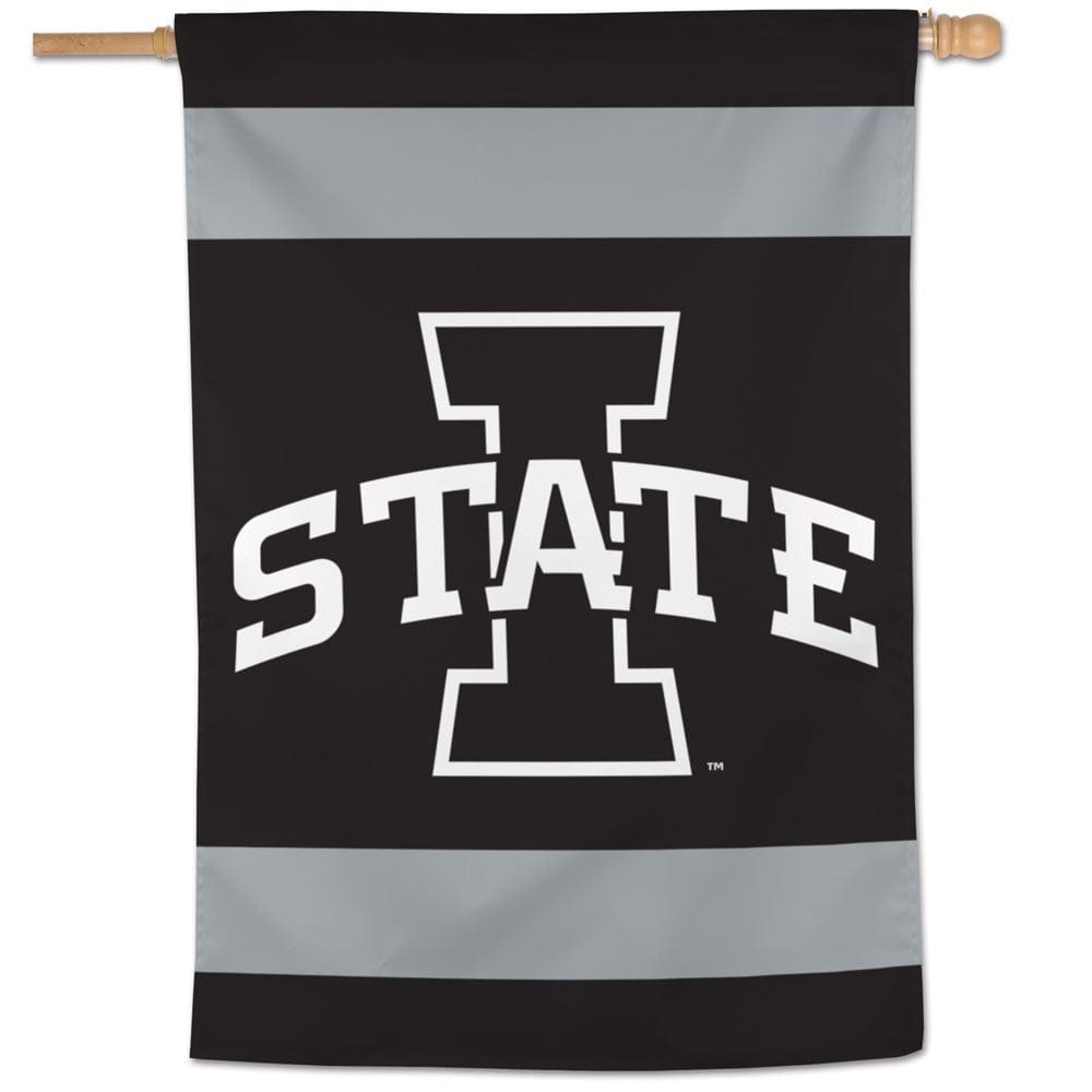 Iowa State Cyclones Flag Black White House Banner heartlandflags