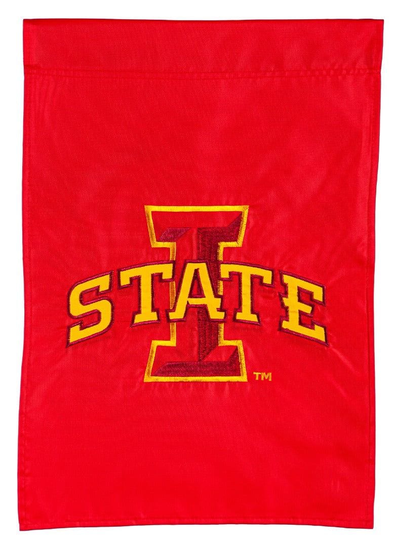 Iowa State Cyclones Garden Flag 2 Sided Applique heartlandflags