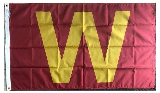 Iowa State Cyclones Win Flag 3x5 Gold or Cardinal heartlandflags