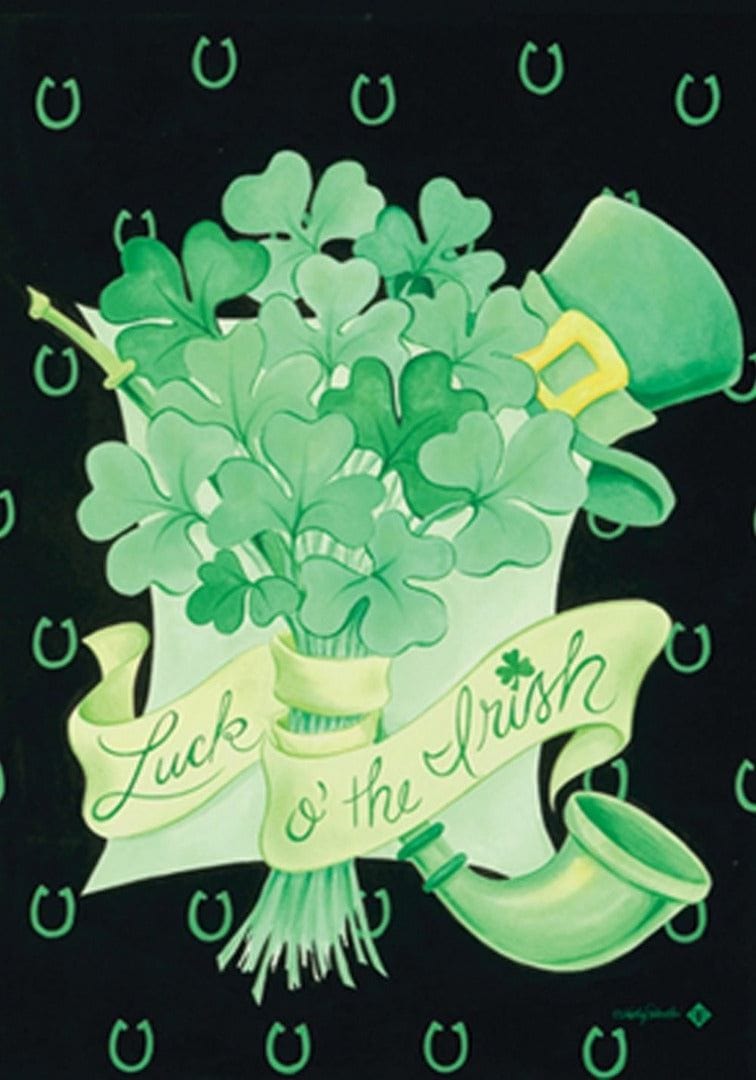 Irish Bouquet Garden Flag St Patricks heartlandflags