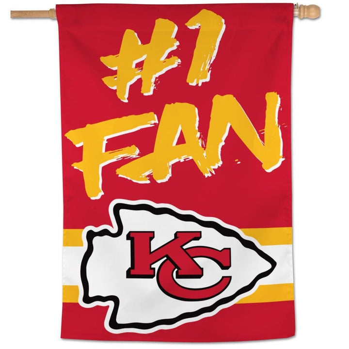 Kansas City Chiefs Flag #1 Fan Banner heartlandflags