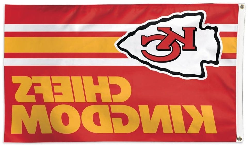 Kansas City Chiefs Flag 3x5 Chiefs Kingdom heartlandflags