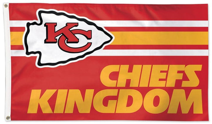 Kansas City Chiefs Flag 3x5 Chiefs Kingdom heartlandflags