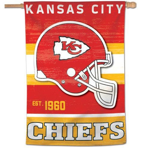 Kansas City Chiefs Flag Classic Logo Banner heartlandflags