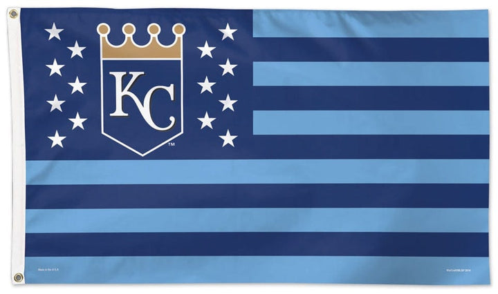 Kansas City Royals Flag 3x5 Americana Patriotic heartlandflags