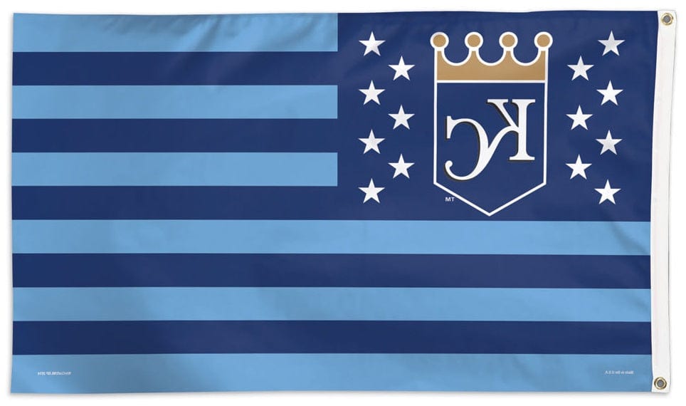 Kansas City Royals Flag 3x5 Americana Patriotic heartlandflags