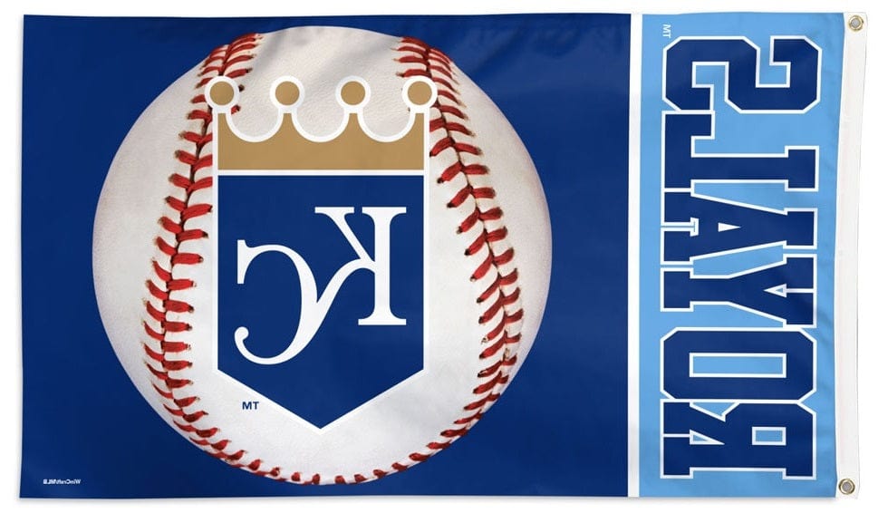 Kansas City Royals Flag 3x5 Baseball Logo heartlandflags