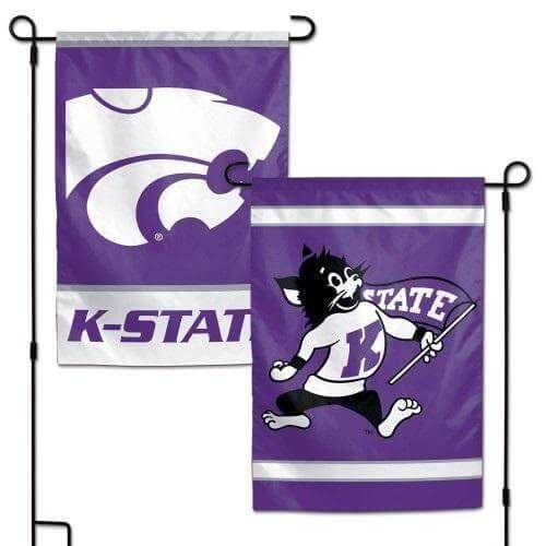 Kansas State Wildcats Garden Flag 2 Sided heartlandflags