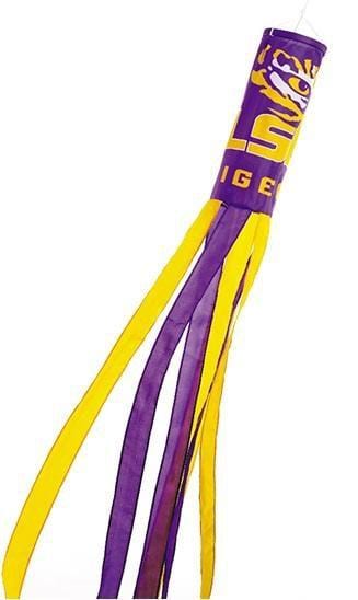 LSU Windsock Tiger Eye 60 Inches Long heartlandflags