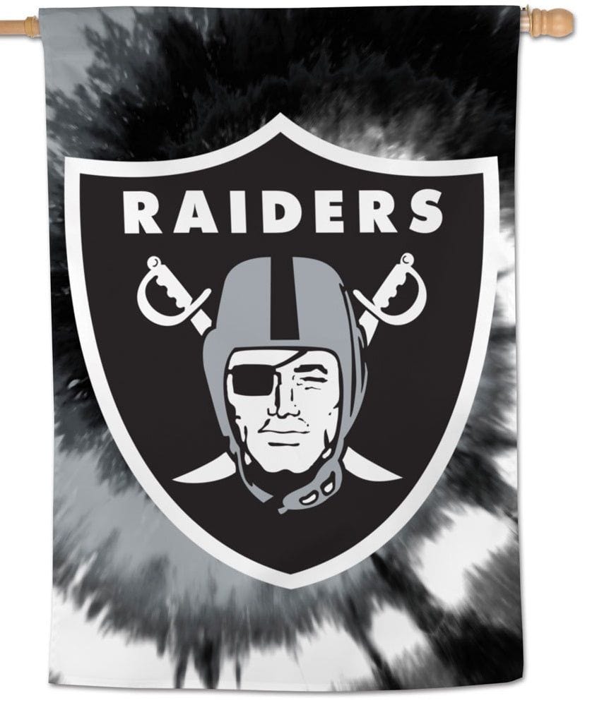 Las Vegas Raiders Flag Tie Dye Logo House Banner heartlandflags