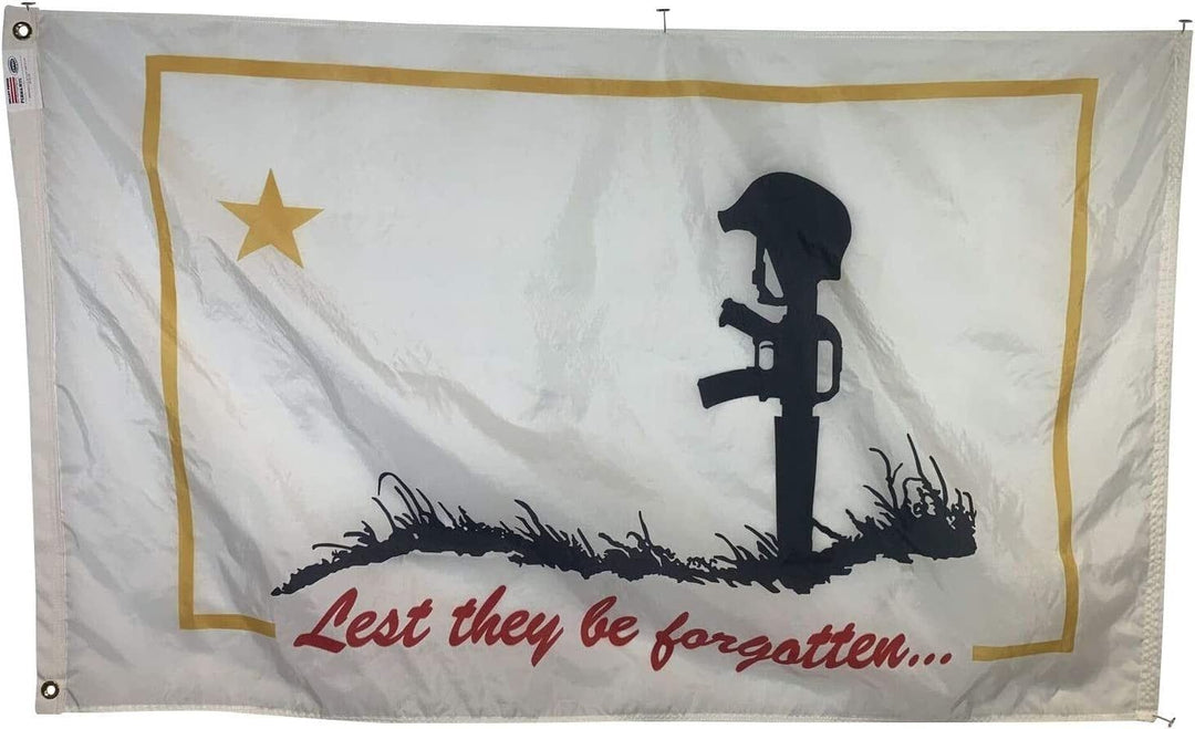 Lest They Be Forgotten Flag 3x5 Flag For The Fallen heartlandflags