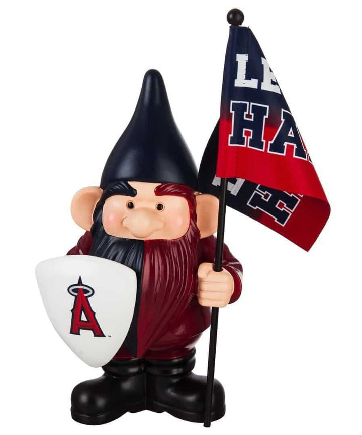 Los Angeles Angels Gnome with Flag Let's Go Halos heartlandflags