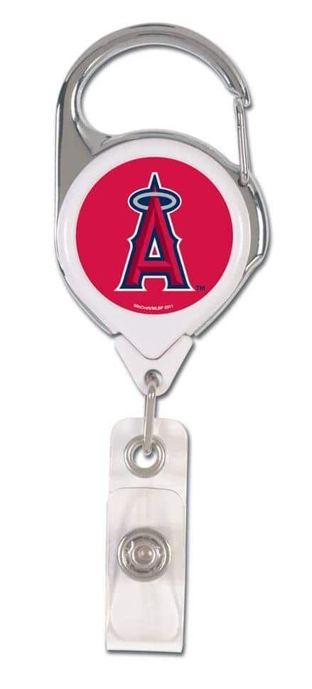 Los Angeles Angels Reel 2 Sided Retractable Badge Holder heartlandflags