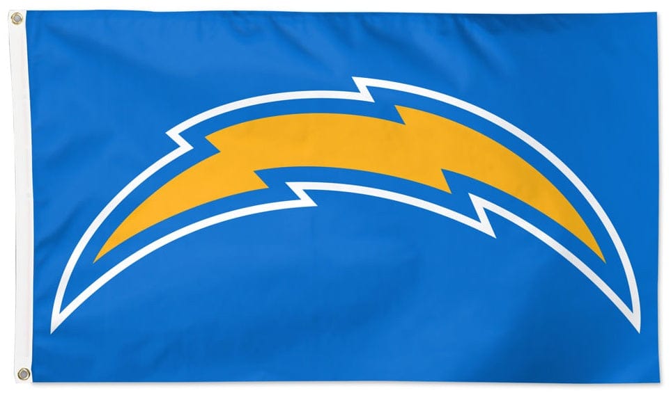 Los Angeles Chargers Flag 3x5 Primary Logo heartlandflags