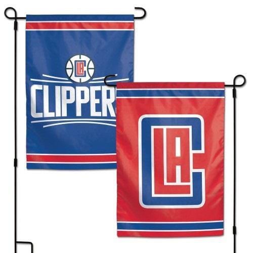 Los Angeles Clippers Garden Flag 2 Sided Double Logo heartlandflags