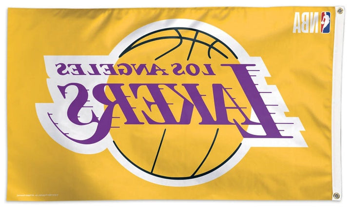 Los Angeles Lakers Flag 3x5 Yellow heartlandflags