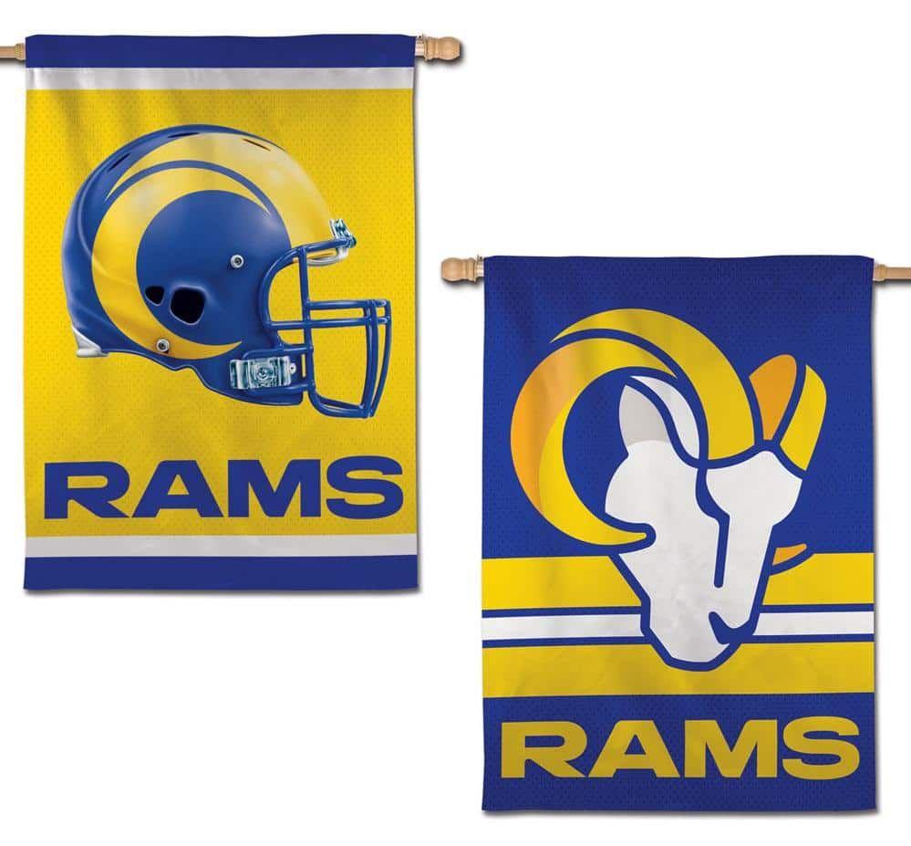 Los Angeles Rams Flag 2 Sided New Logo House Banner heartlandflags