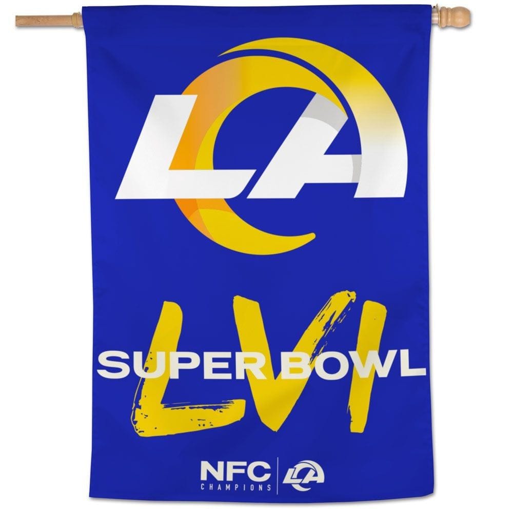 Los Angeles Rams Flag 2021 NFC Champions Super Bowl LVI heartlandflags