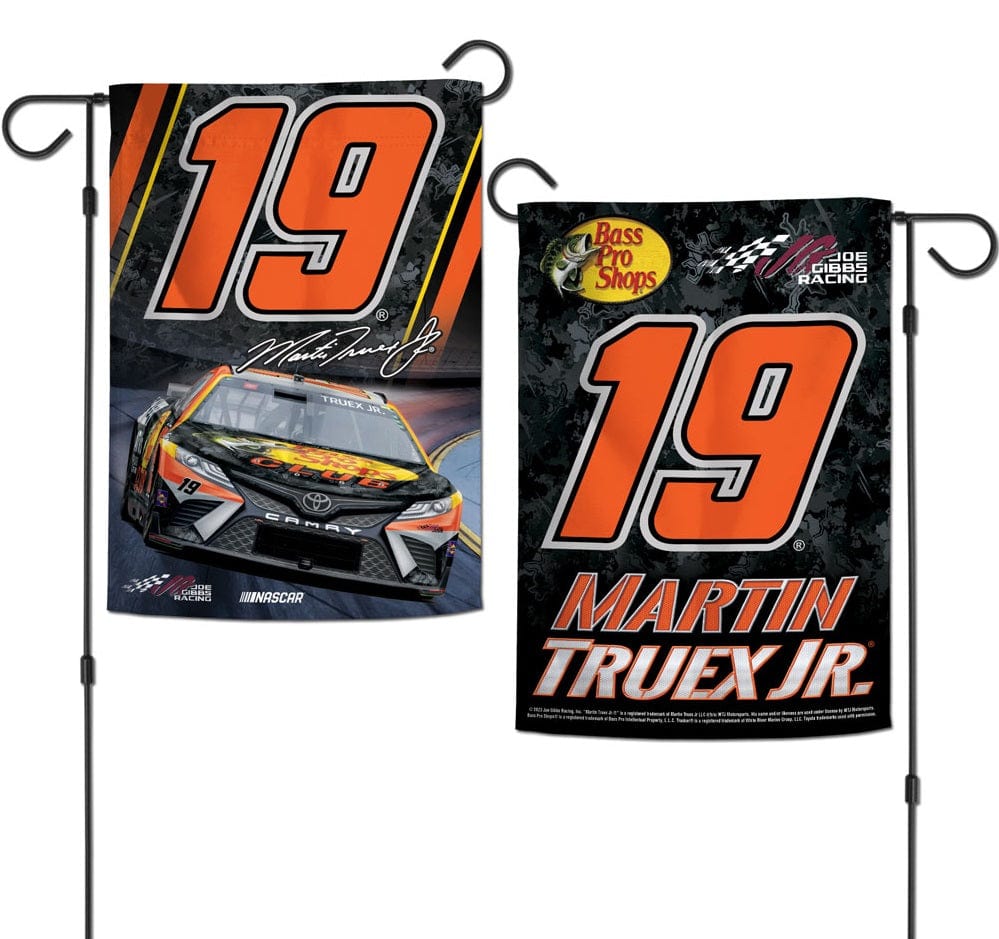 Martin Truex Jr Garden Flag 2 Sided Bass Pro Car 2023 heartlandflags