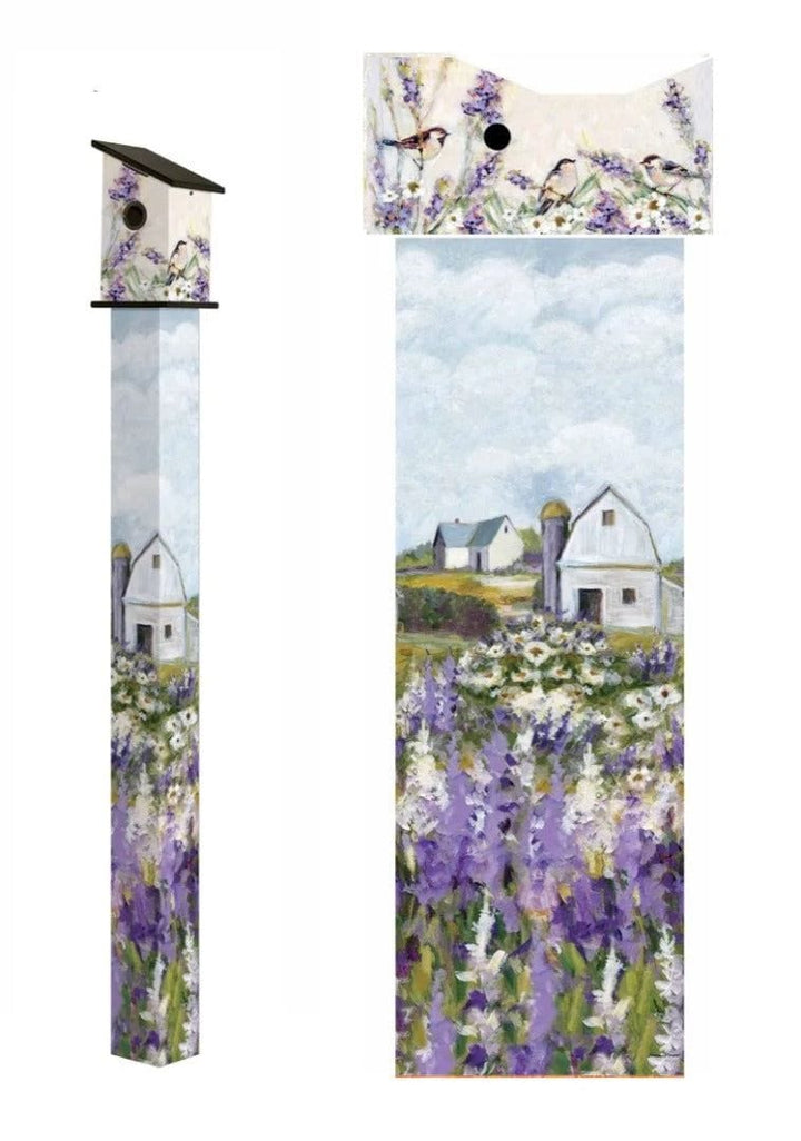 Meadow Brook Barn Birdhouse 6 Feet Tall Peace Pole heartlandflags