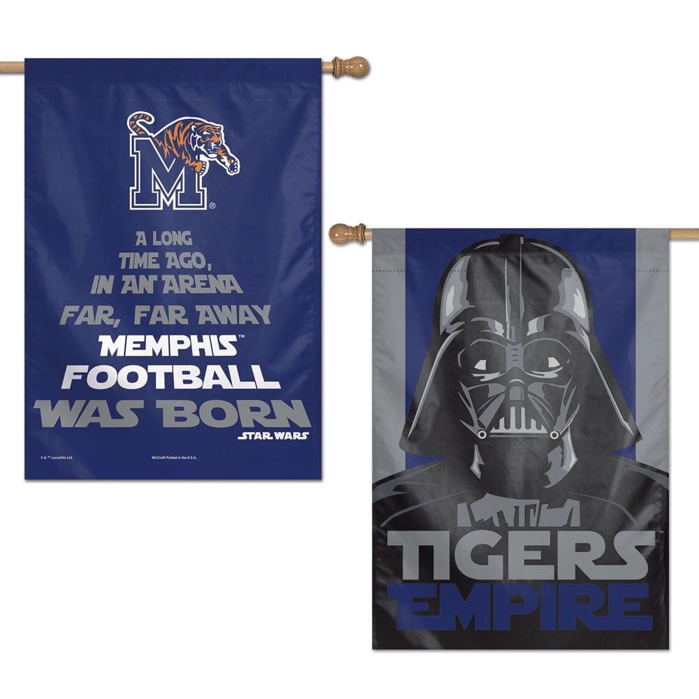 Memphis Tigers Banner 2 Sided Star Wars Darth Vader Flag heartlandflags