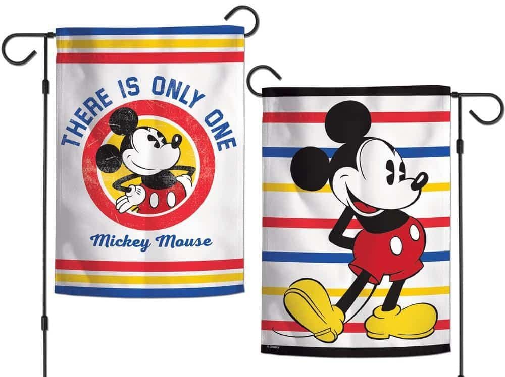 Mickey Mouse Garden Flag 2 Sided There Is Only One heartlandflags