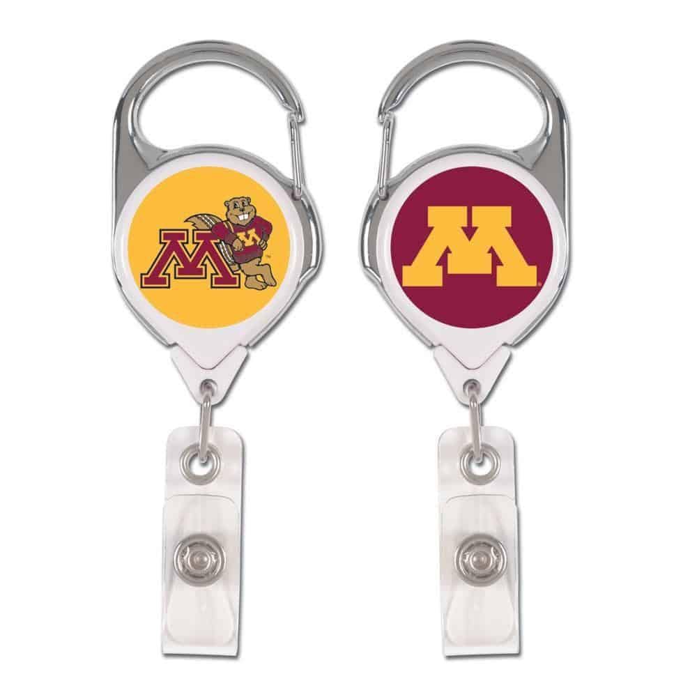 Minnesota Gophers Reel 2 Sided Retractable Badge Holder heartlandflags