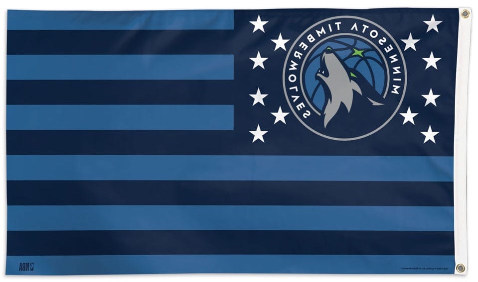 Minnesota Timberwolves Flag 3x5 Stars Stripes Patriotic heartlandflags