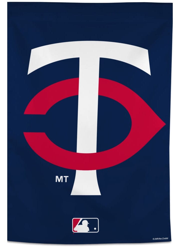 Minnesota Twins Banner Large Logo heartlandflags