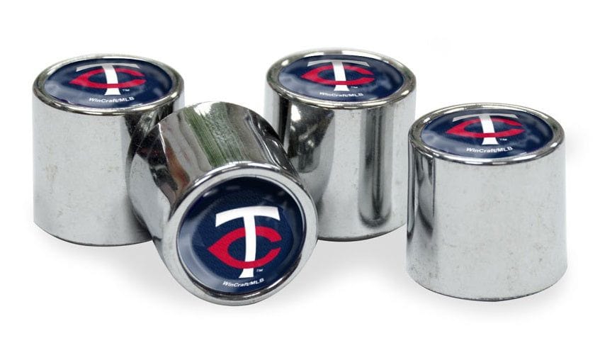 Minnesota Twins Tire Valve Stem Caps 4-Pack New Logo heartlandflags