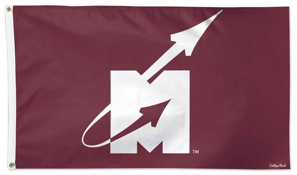 Mississippi State University Flag 3x5 Flying M Logo heartlandflags